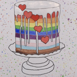 Pride Progress Cake