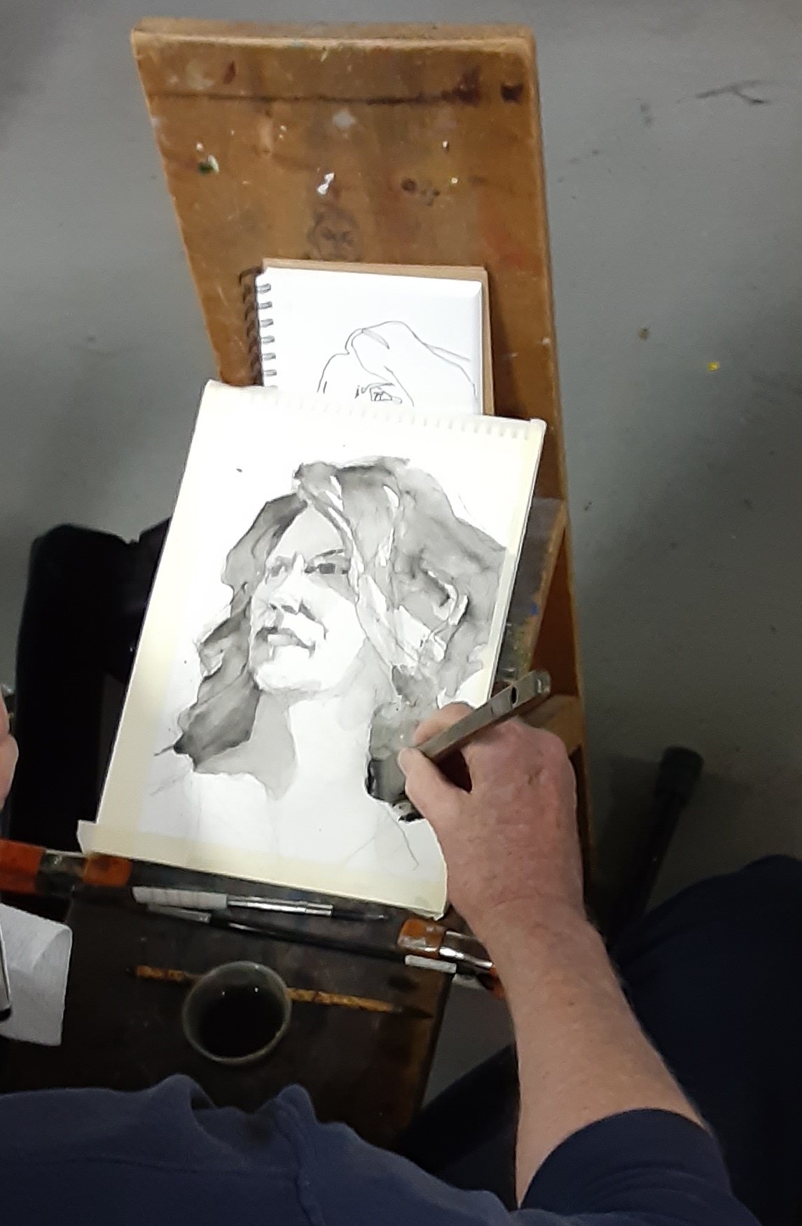 Jim drawing