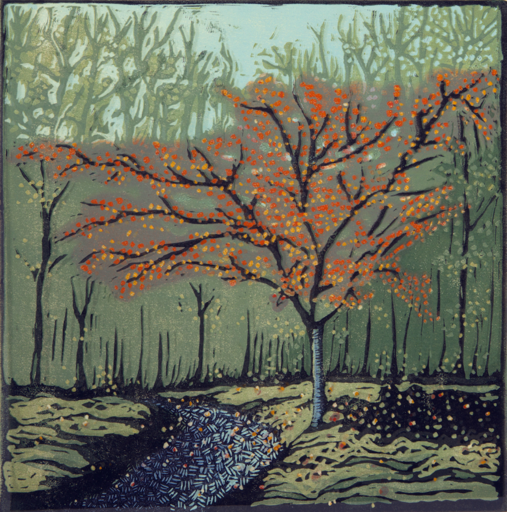 Autumn Cherry Tree