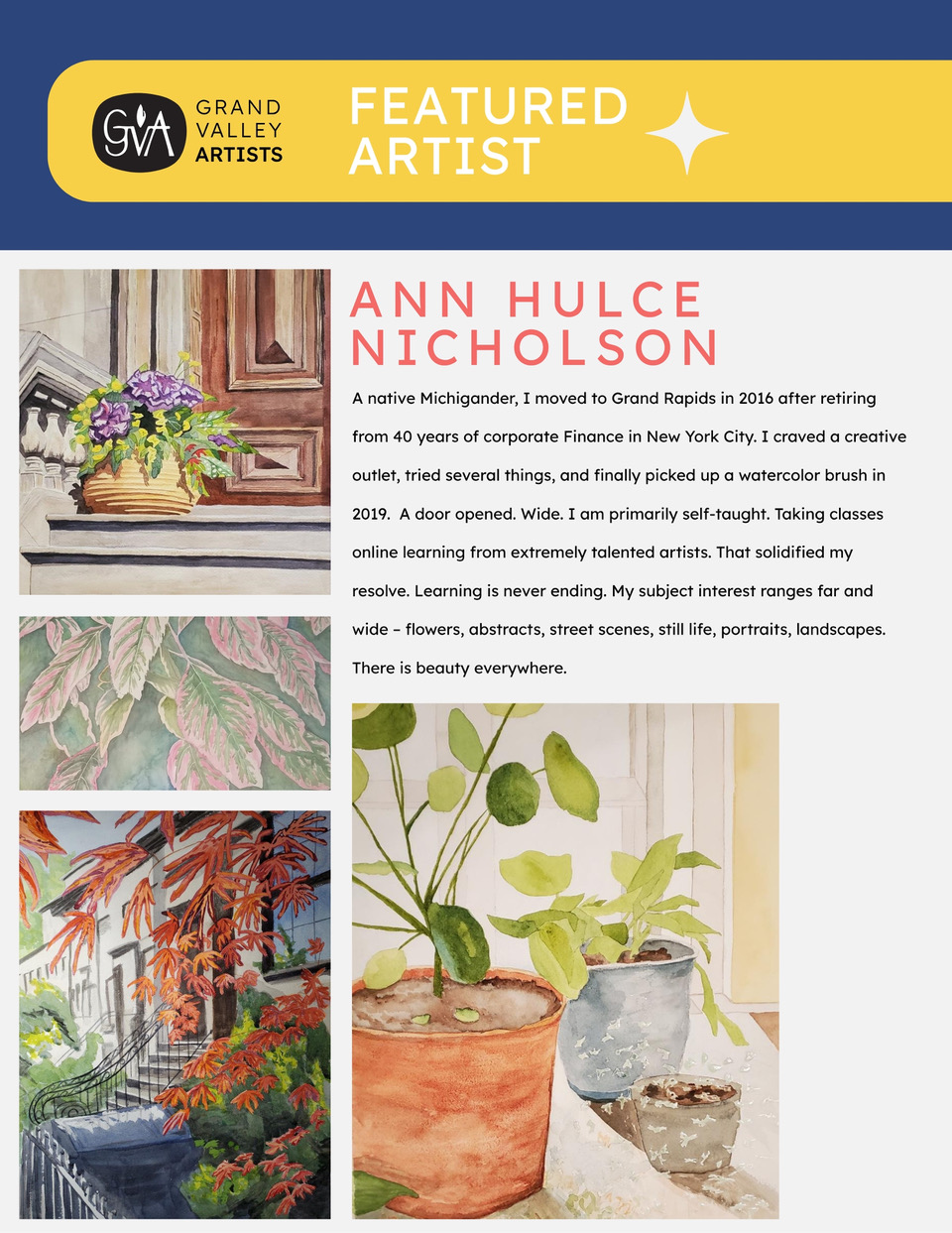 Featured artist Flyer - 1
